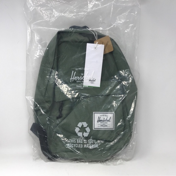 Herschel Classic Backpack, Size 20 L - Sea Spray Green/Black main image 7